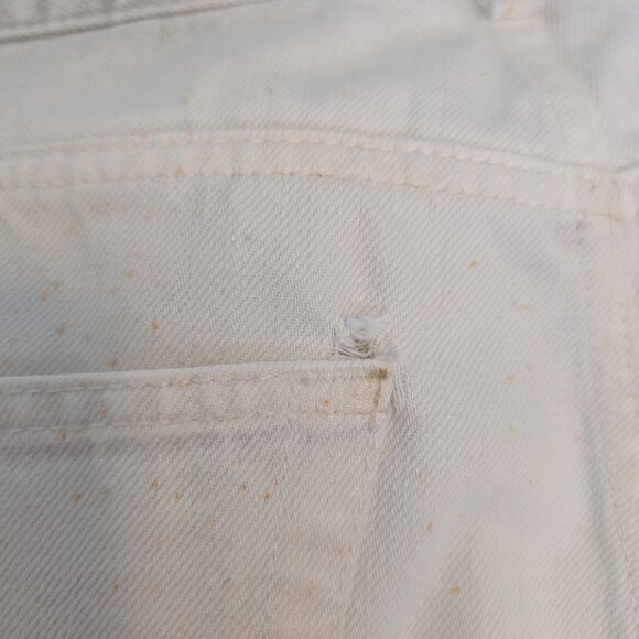John Elliot white denim jeans 34 x 32 - Picture 15 of 15